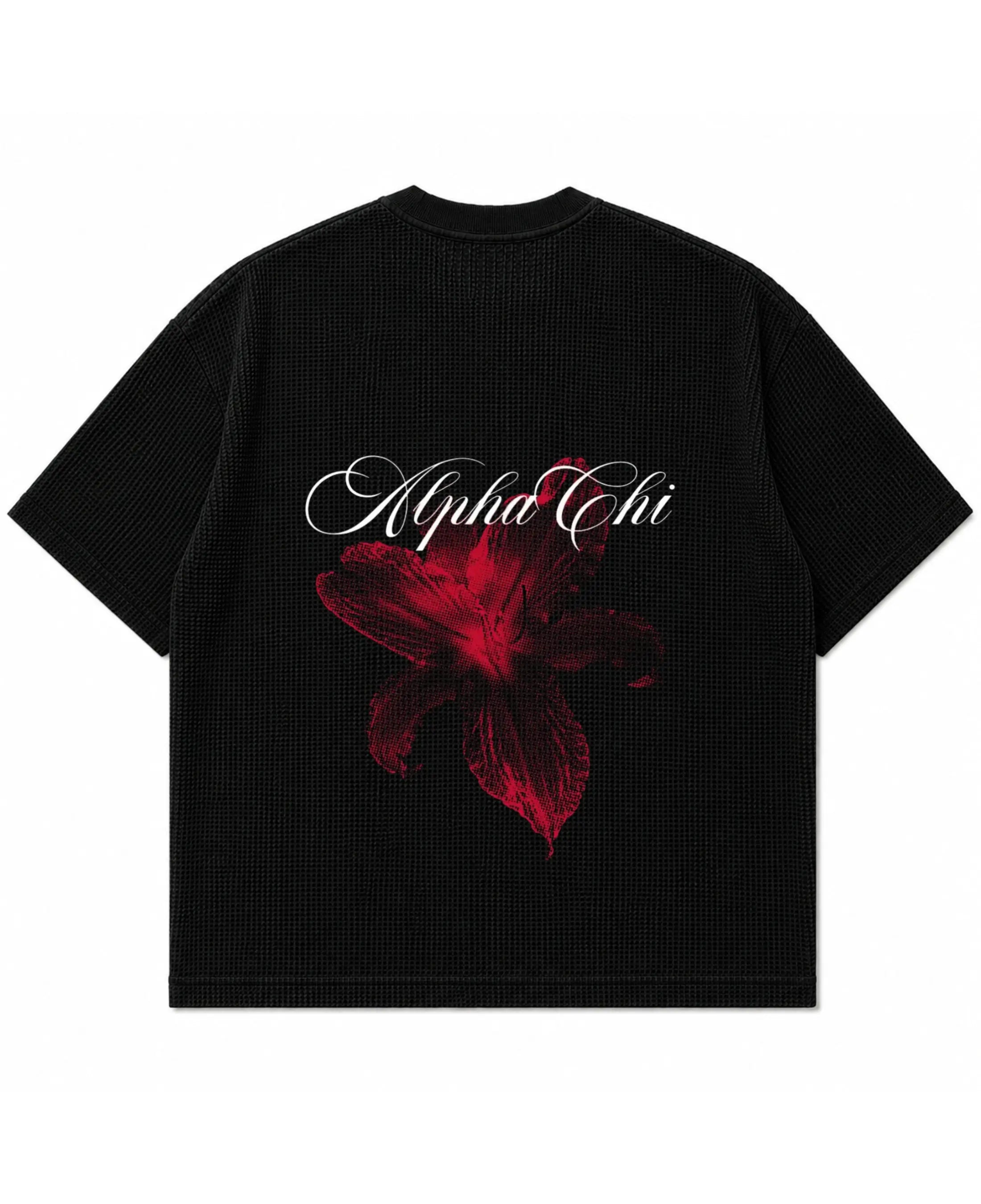 Half-sleeves-waffle-tee CROFTR