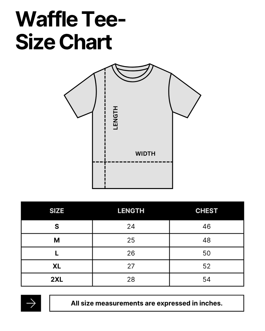 Waffle Tee - 004 CROFTR