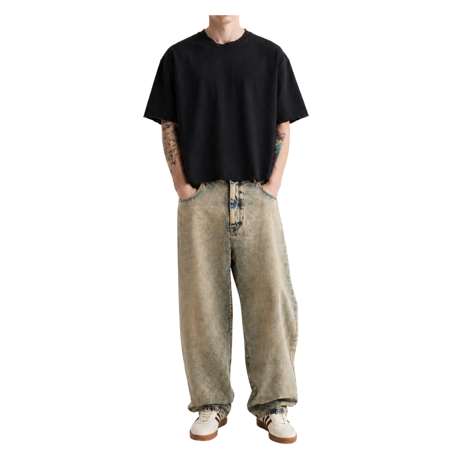 solid boxy tee