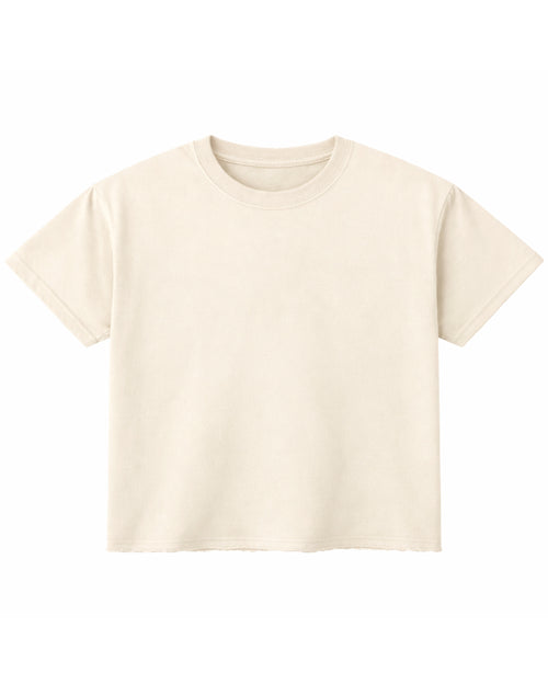 Beige t-shirt solid