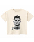 Ronaldo signed tee white