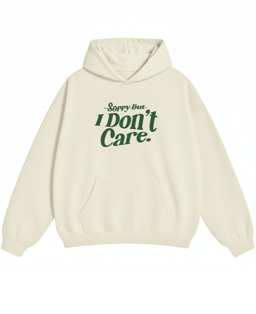 Off-White Oversized Hoodie Front Design