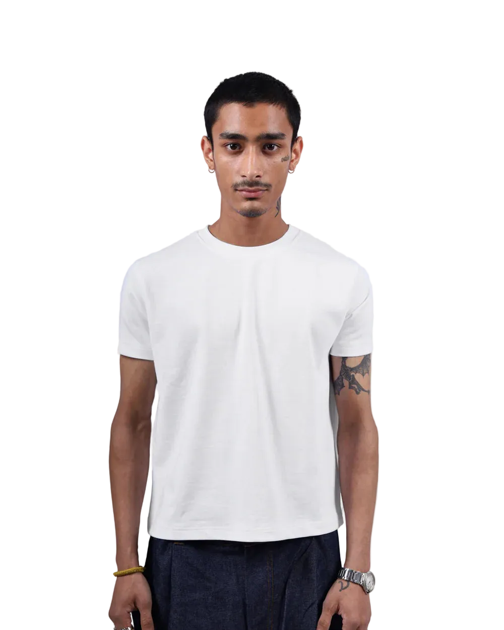 cropped fit tee men 