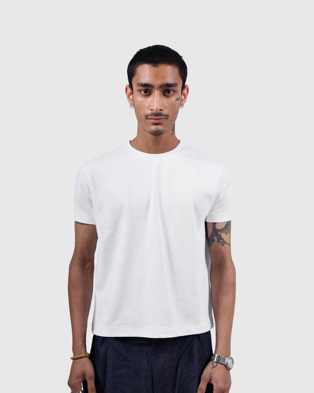 cropped fit tee men 