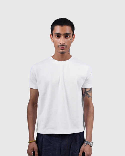 cropped fit tee men 